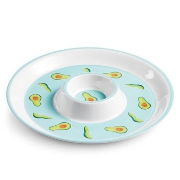 Martha Stewart Collection So-Cal Melamine Chip & Dip (New) - Picture 1 of 1